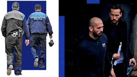 EXCLUSIV | Cum s-au apărat în fața superiorilor polițiștii acuzați că i-au sprijinit pe frații Tate să-și abuzeze sclavele sexuale. Ar fi aruncat vina pe victime