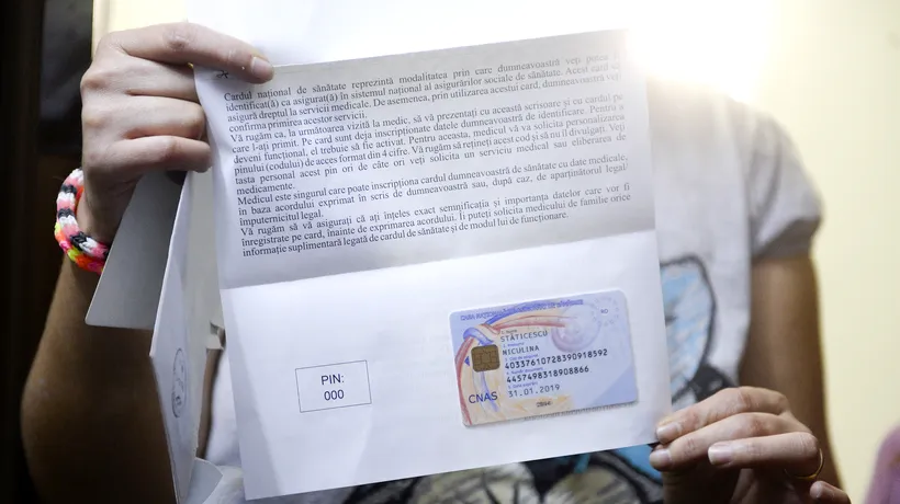 13,2 milioane de carduri de sănătate au ajuns la Poșta Română. Câte au ajuns la beneficiari
