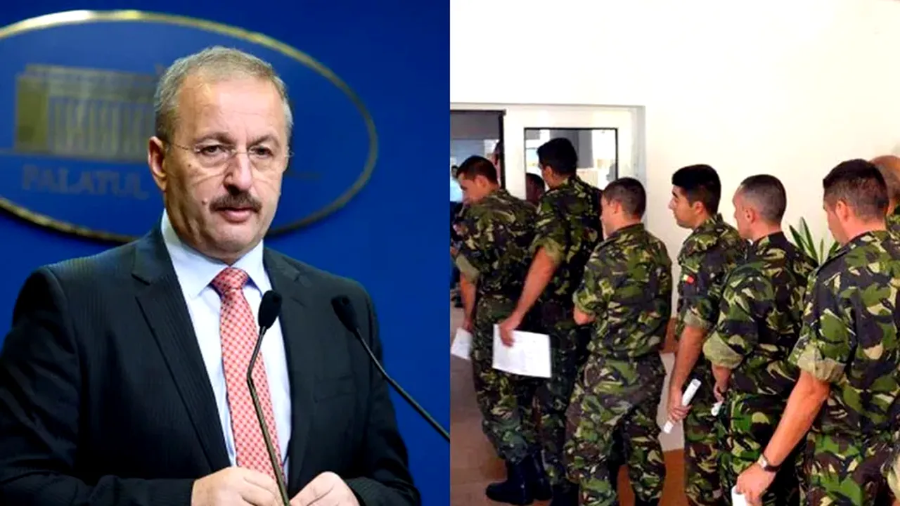 Vasile Dîncu, despre armata obligatorie. Ce proiect de lege pregătește ministrul Apărării
