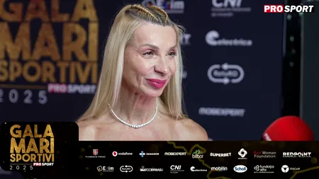 Gala Mari Sportivi ProSport 2025 | Cristina Pîrv, ambasador al Confederației Europene de Volei: „Cred că am făcut 100.000 de kilometri în acest an”