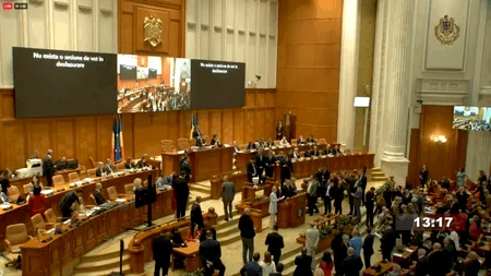 Tensiuni la votul pe moțiunea de cenzură Bolojan. “Unde este prezent? Să îl vedem”