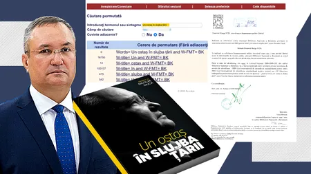 Biblioteca Națională CONFIRMĂ: Cartea „ostașului” CIUCĂ nu există! Volumul nu era nici pe 8 august în CATALOGUL GENERAL, nu este nici acum!