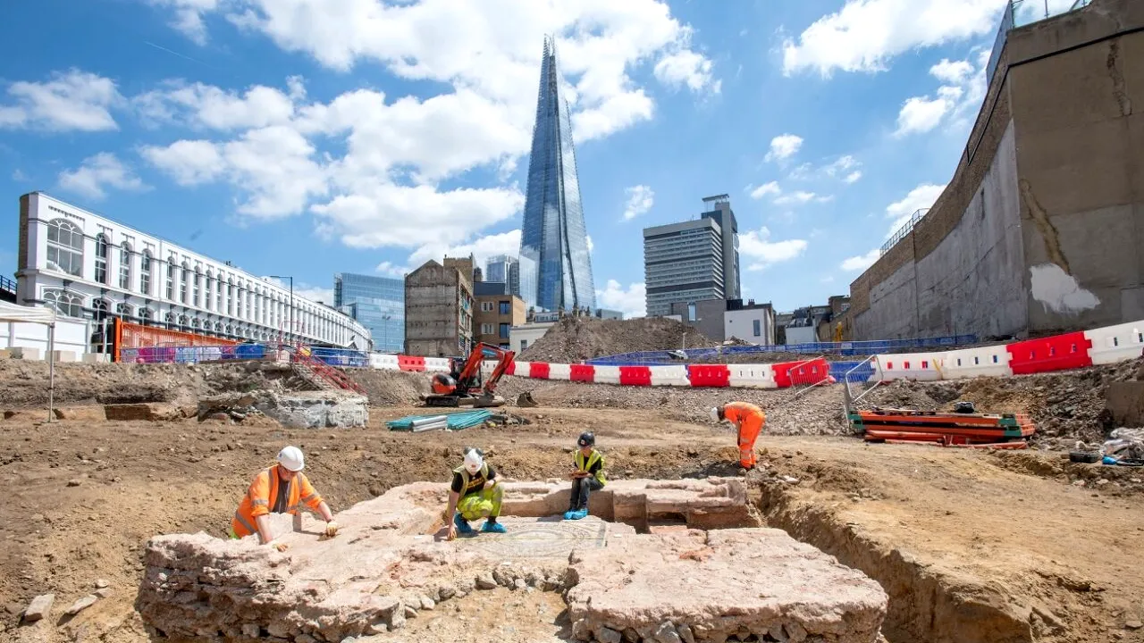 Mausoleu roman „incredibil de rar” descoperit la Londra