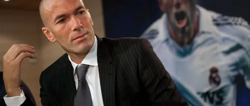Oficial: Zinedine Zidane, antrenor la Real Madrid
