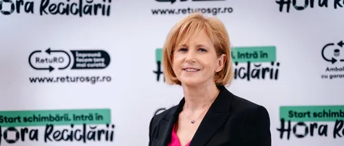 Gemma Webb, CEO al RetuRO: „Românii doresc să recicleze. În decembrie 2023, am avut 31.000 de ambalaje colectate, în ianuarie 2,2 milioane”