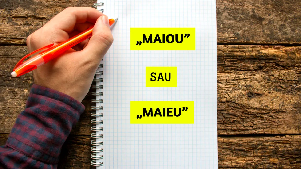 Care este forma corectă: maiou sau maieu?