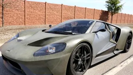 Noi imagini cu Ford GT 2017. Caroseria de carbon a atras atenția 