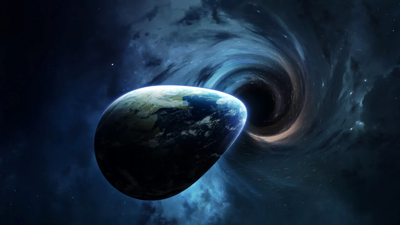 Poate o GAURĂ NEAGRĂ să absoarbă Pământul dacă pătrunde în sistemul nostru solar? Ce spun cercetătorii