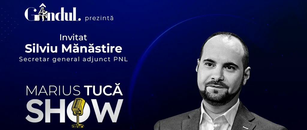 Marius Tucă Show începe miercuri, 9 noiembrie, de la ora 20.00, live pe gândul.ro