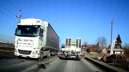 Ce au pățit 30 de protestatari care au mers pe contrasens pe autostradă la Constanța