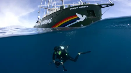 Celebra navă Rainbow Warrior va ancora timp de cinci zile în Constanța. Mesajul pentru România: „Stop cărbune, folosiți energie curată!