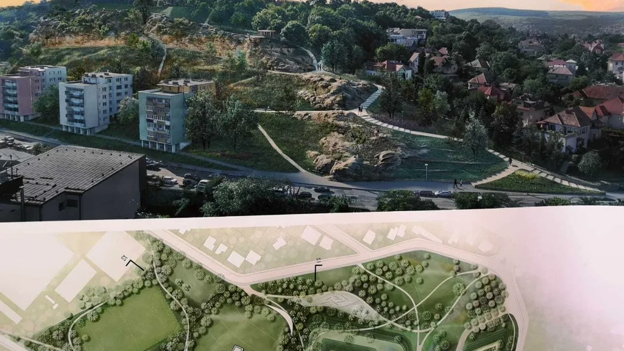 Investiție mare la Cluj: Primăria atrage 10 milioane de euro din fonduri europene pentru amenajarea Dealului Cetățuia - FOTO 