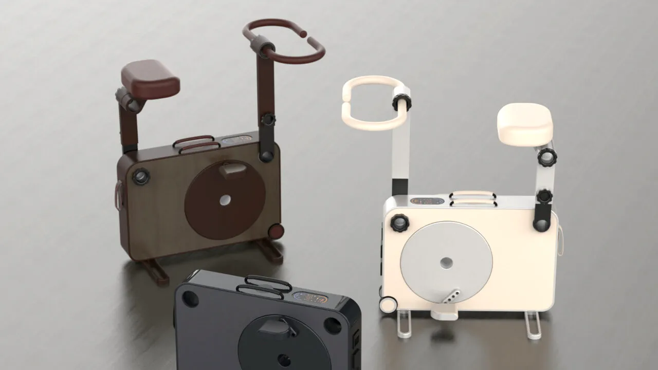 Inspirată de situația din UCRAINA. Cu această bicicletă de fitness portabilă produci energie verde gratuită oriunde