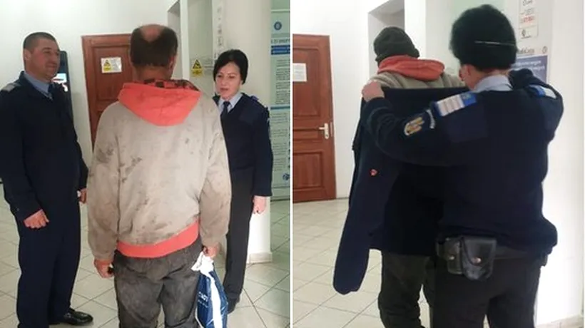 POVESTEA bărbatului care a cerut ajutorul jandarmilor de la Judecătoria Toplița: „Nu aveți cumva niște haine, că mi-e frig?!”