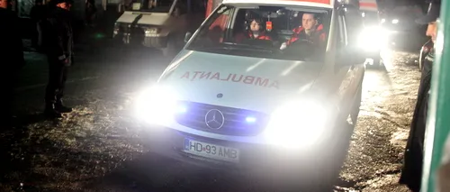 Explozie produsă într-un imobil din Cisnădie. Doi copii și bunica lor au fost răniți