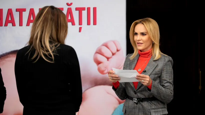 Gabriela Firea: „Au fost distribuite primele vouchere în programul pentru creșterea natalității”