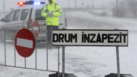 Ialomița: Drumurile, în continuare închise; peste 60 de localități sunt izolate