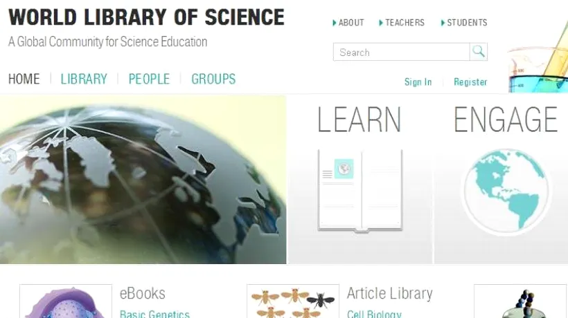 UNESCO a lansat Biblioteca Mondială a Științei - WLoS