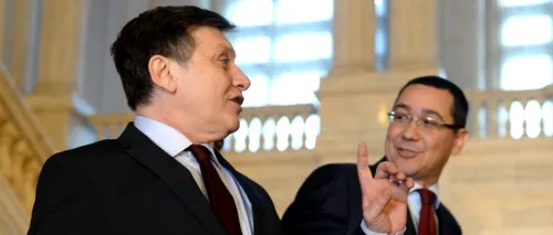 Antonescu îl acuză pe Ponta, după întâlnirea cu Biden, de „dublu limbaj și de „sfidarea legii. „Păstrează după colț amnistia și grațierea