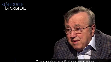 INTERVIU „Gândurile lui Cristoiu