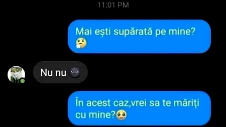 BANCUL ZILEI | „Mai ești supărată pe mine?”