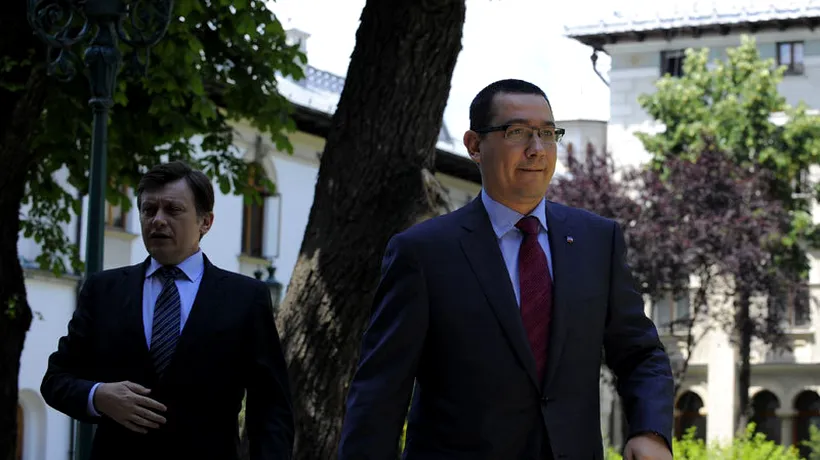 Ponta: Antonescu să se gândească ce se întampla dacă soția lui ar fi fost amenințată