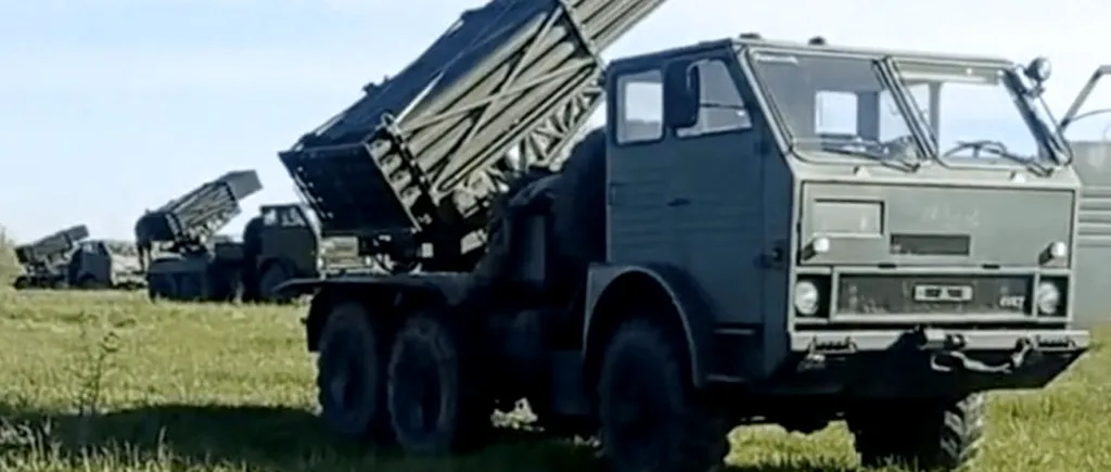 VIDEO | Au apărut imagini de pe frontul din Ucraina cu sisteme de rachete românești APR-40. Defense Romania: Livrarea lor nu a fost anunțată