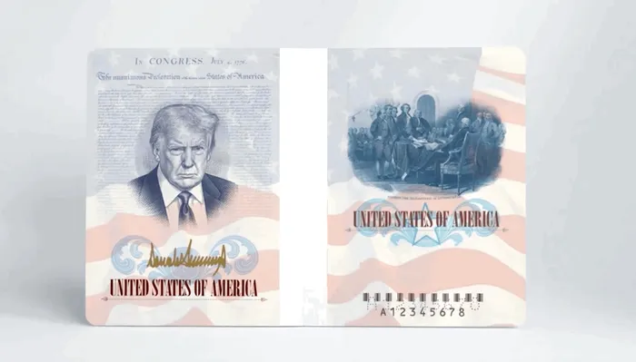 Noul pașaport american - Foto: X/ @WhiteHouse