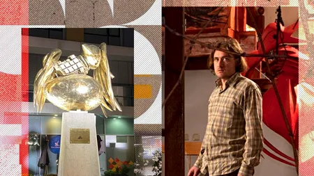 VIDEO - FOTO | ”Imaculata Concepțiune”, bucurie și viață. Sculptorul Adrian Ilfoveanu: ”Luminează din interior exteriorul, așa cum un nou-născut luminează prin puritatea sa fețele oamenilor maturi și obosiți”