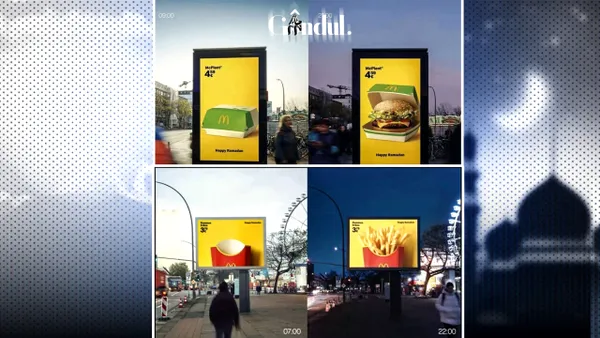 McDonald’s a lansat o campanie publicitară neobișnuită în Germania în perioada Ramadanului. Sunt afișate ambalajele goale, pentru a nu crea pofte