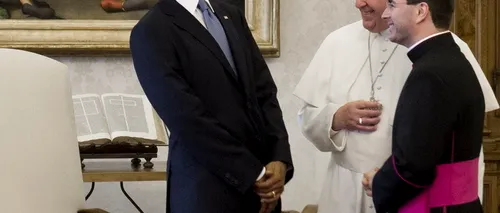 Ce i-a cerut Obama Suveranului Pontif, la Vatican 