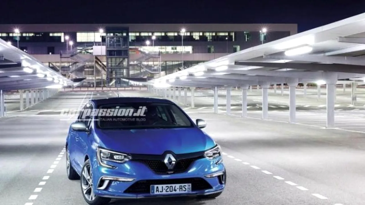 FOTO. Cum va arăta NOUL RENAULT MEGANE
