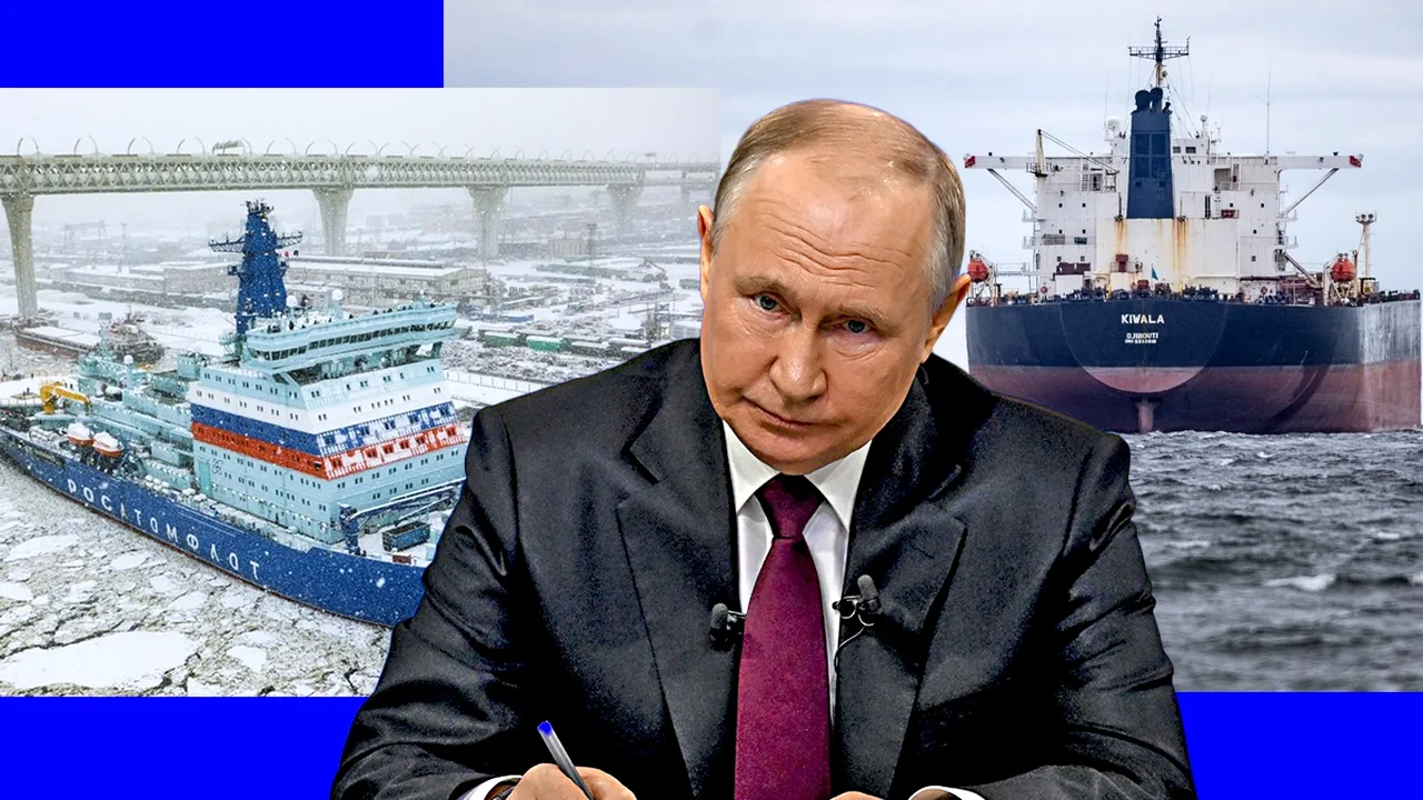 „Flota din umbră” a lui Putin, profit și putere. Ambițiile Rusiei pot declanșa un DEZASTRU ecologic în Arctica: „Zonă de sacrificiu”