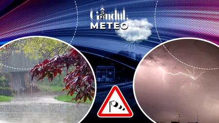 Temperaturile scad sub cele normale pentru această dată. În ce regiuni plouă cu găleata și unde va ninge. Prognoza ANM pentru Gândul