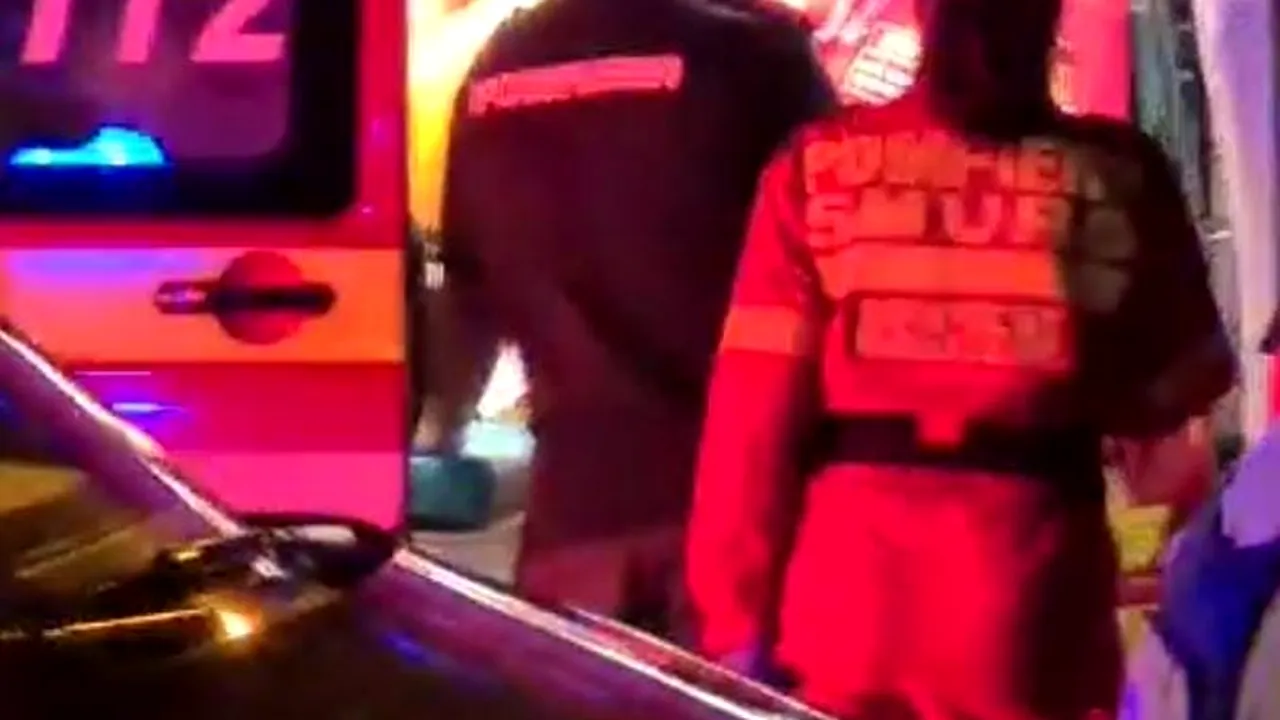 Altercație gravă în Capitală. Un șofer și un motociclist s-au înjunghiat după o şicanare în trafic (FOTO)