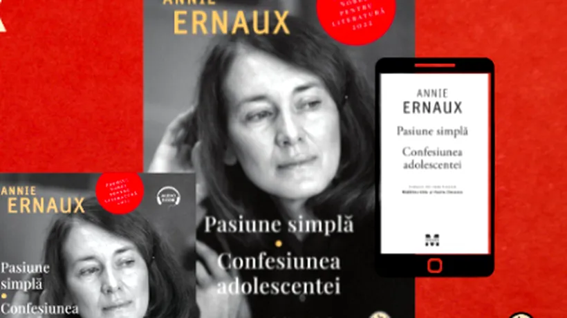 Primul volum semnat de Annie Ernaux, laureata Nobelului pentru literatură din acest an, a fost tradus în limba română