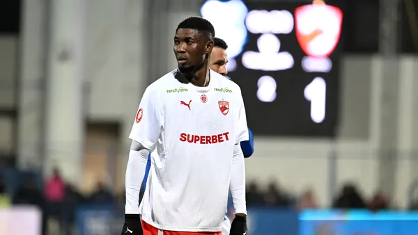 Dinamovistul Kennedy Boateng, anunț despre viitorul său, după eliminarea din Cupa României: „Nu este o problemă, am oferte multe”