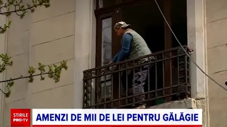 Guvernul cere amenzi mai mari pentru GĂLĂGIE, la oraș și la 
