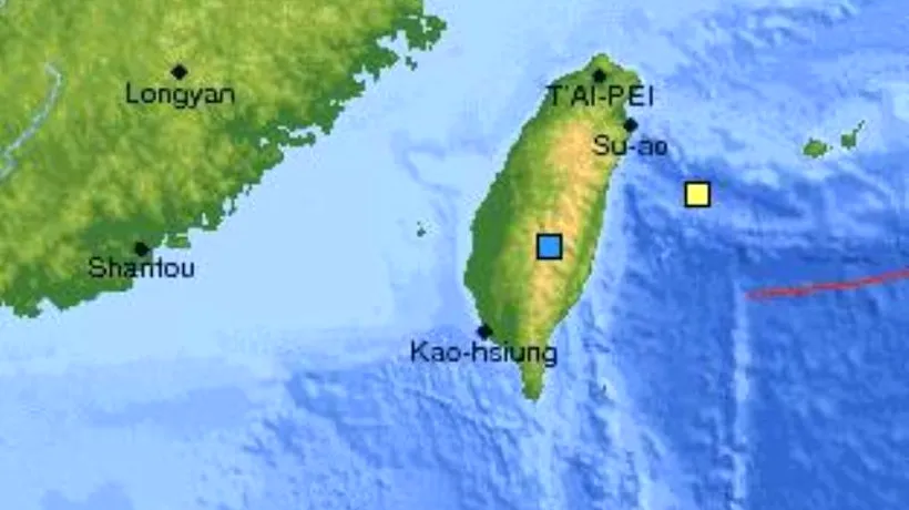 Cutremur cu magnitudinea 5,4 în Taiwan