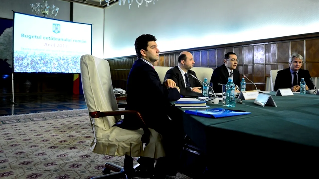 Un draft al bugetului pentru 2014 va fi elaborat în prima jumătate a lunii octombrie
