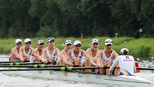 România, aur dublu la Campionatele Mondiale de canotaj de la Amsterdam. Victorie pentru echipajul feminin de 8+1, cu cel mai bun timp din istorie