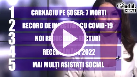 GÂNDUL NEWS. Carnagiu pe o șosea din Iași: 7 oameni au murit pe loc (VIDEO)