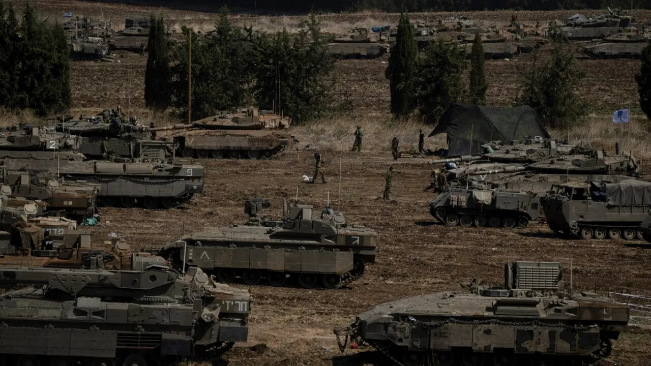 Tancuri israeliene acționează în zone din sudul LIBANULUI, în apropierea frontierei, pentru distrugerea infrastructurii Hezbollah