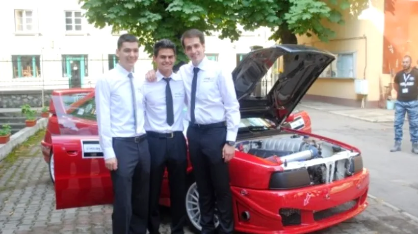 Licență în viteză. Trei studenți din Brașov au construit, într-un garaj, o mașină care poate atinge 280 km/h. „Nu știm câte nopți nedormite am adunat, au fost multe, dar a meritat