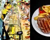 Câți lei costă o ceafă de porc cu cartofi prăjiți, la autoservire în Mamaia