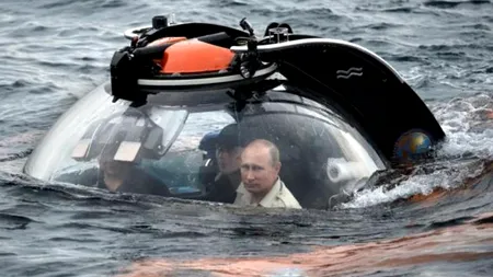 Vladimir Putin s-a scufundat la bordul unui minisubmarin în largul peninsulei Crimeea