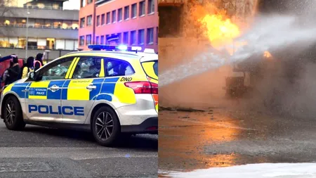 Un român fără adăpost a murit, iar altul a fost grav rănit, în urma unui incendiu premeditat la Londra - FOTO