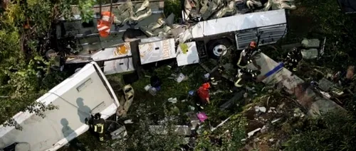 Cel puțin 38 de morți într-un accident rutier produs în Italia