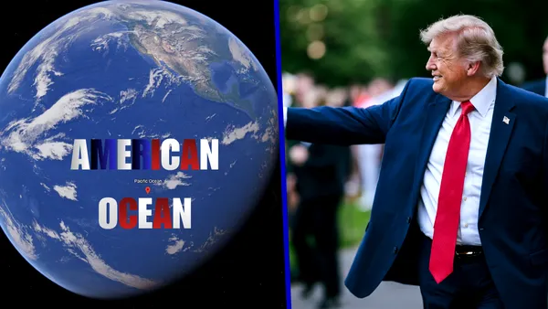 Donald Trump vrea să redenumească Oceanul Pacific în „Oceanul American”: „Cum credeți că vor reacționa europenii?”, a întrebat președintele