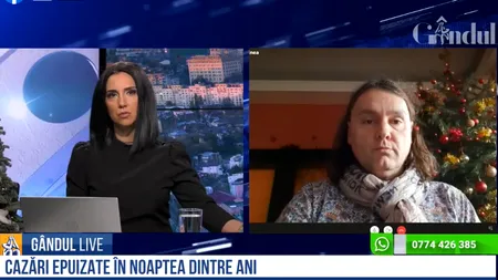 GÂNDUL LIVE. Ciprian Enea, consultant în turism: „În acest moment avem scăderi de aproape 90% pe segmentul estival 2021”